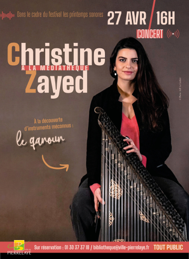 Christine Zayed en concert - À la recherche d'instruments méconnus